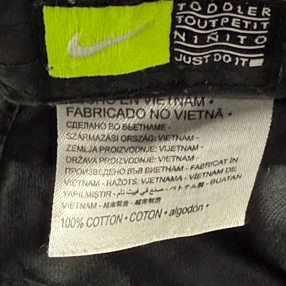 Nike Toddler Big‎ Center Swoosh Adjustable Cap Hat Gray Adjustable